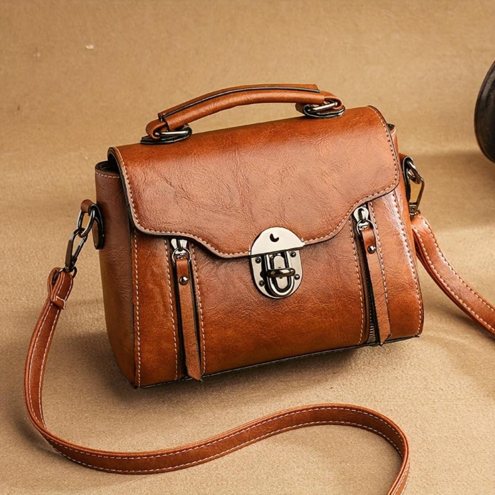 ZOE - TIMELESS ELEGANCE LEATHER SHOULDER BAG