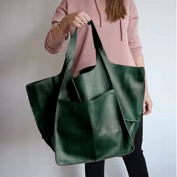 RUTH - TIMELESS ALLURE LEATHER TOTE BAG