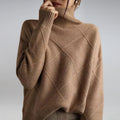ASTRID | CHECKED KNIT SWEATER