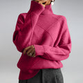 ASTRID | CHECKED KNIT SWEATER