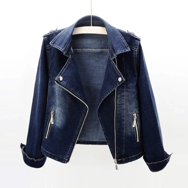 ELODIE | ZIP DENIM JACKET