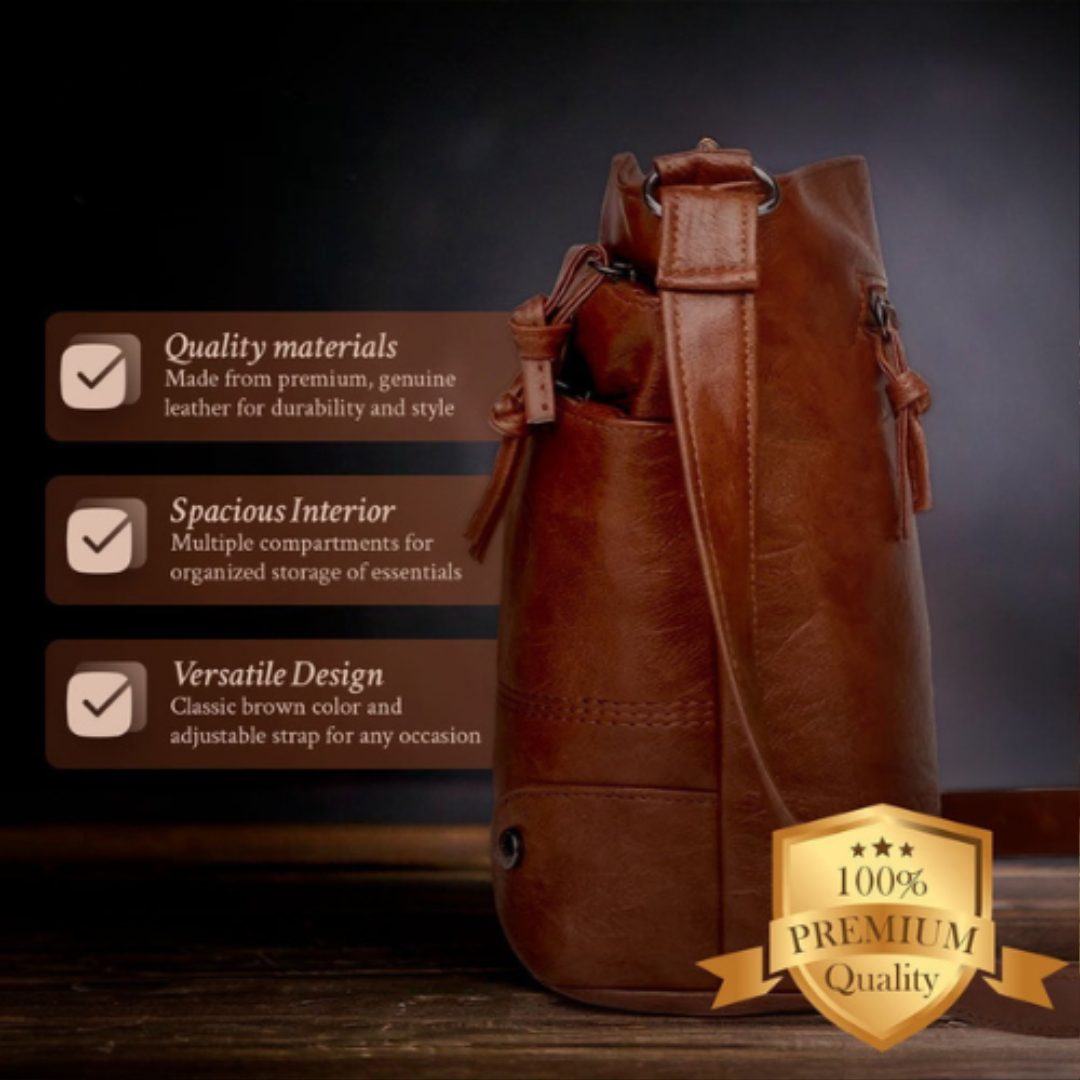 JUDITH - SIGNATURE ELEGANCE LEATHER HANDBAG