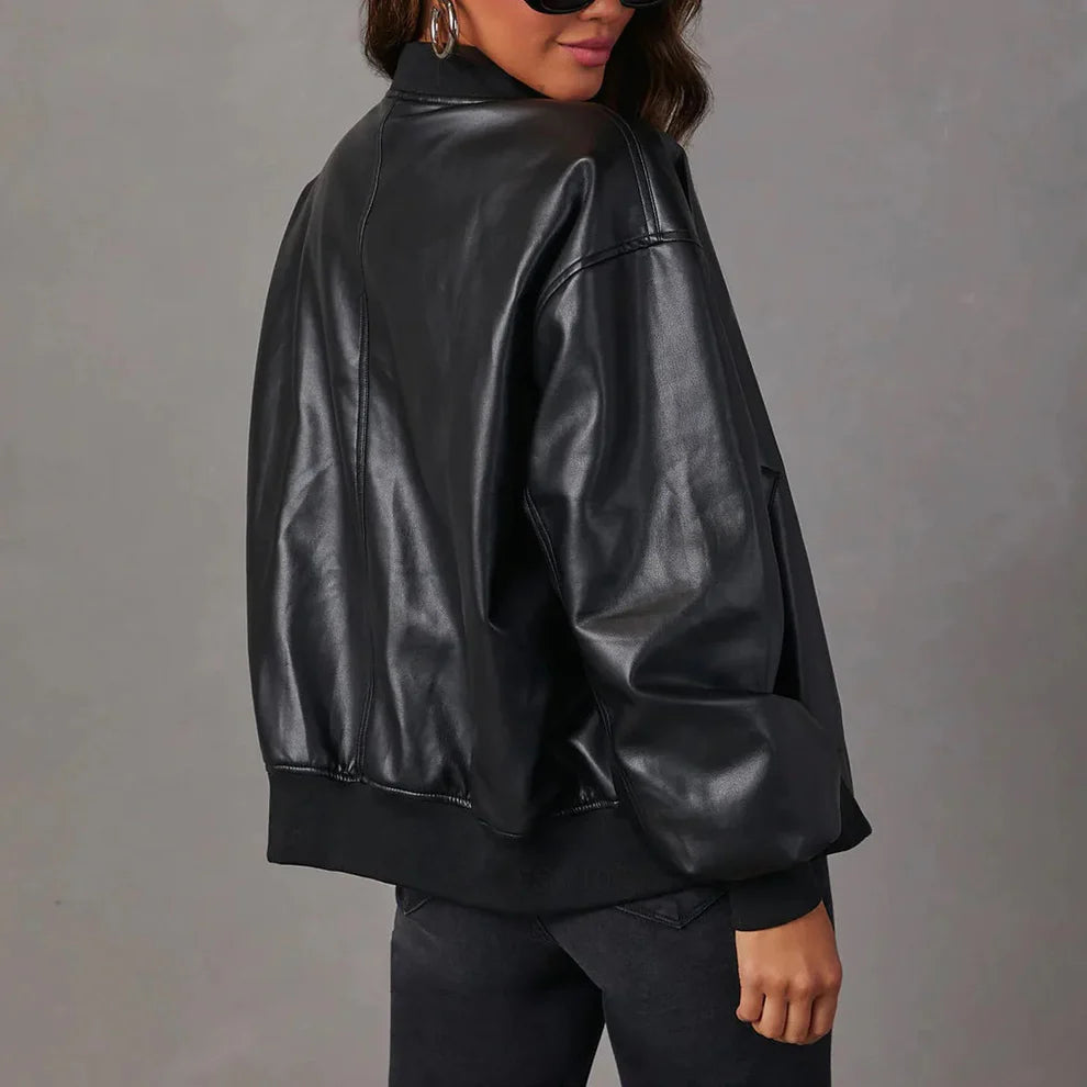 HAZEL | LEATHER JACKET