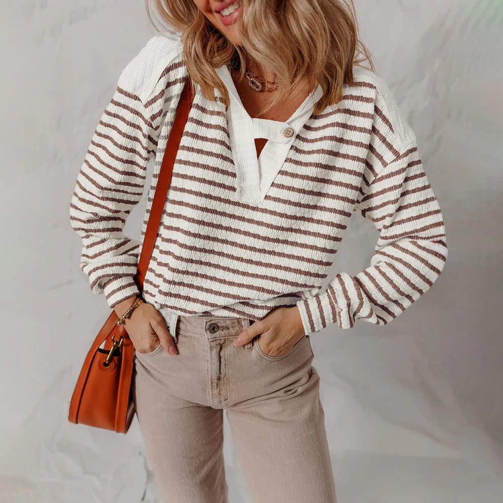 RUBY | STRIPED SWEATER